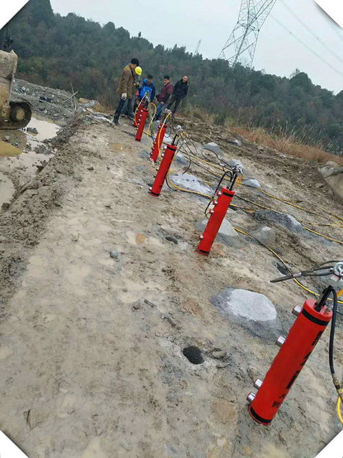 百色地基開挖靜態裂石機 生產商的放心與省心之道